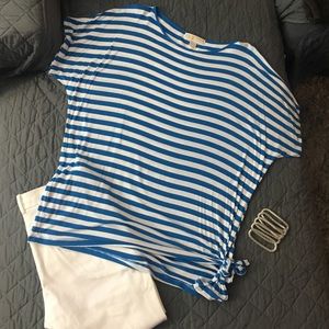 EUC Michael Kors dolman shirt w/ side knot